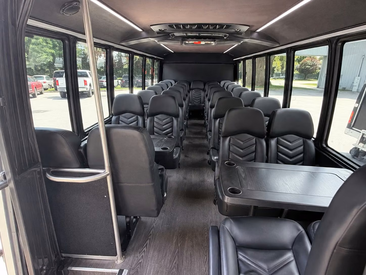 20 passenger minibus interior