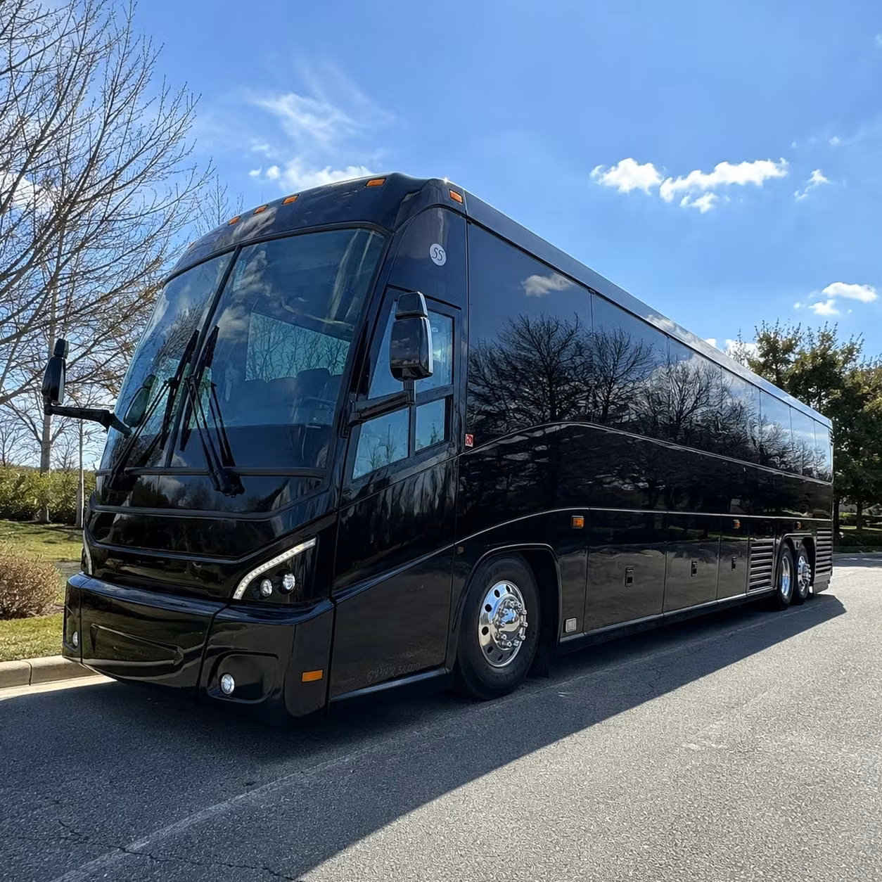charter buses between buffalo ceremony and reception venues